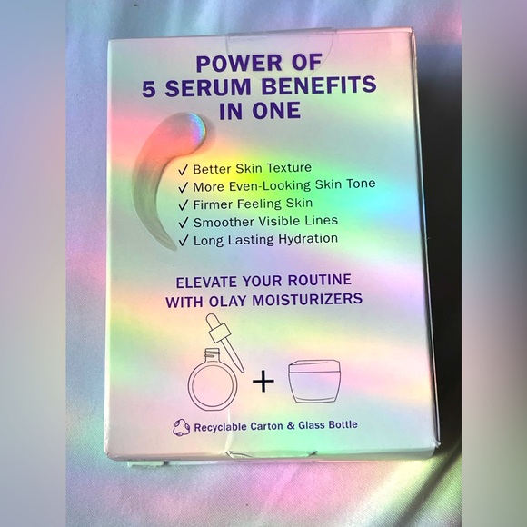 Olay Super Serum 5 in 1 Benefit Face Serum - 1 fl oz - Picture 2 of 9